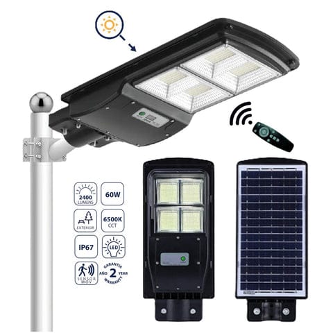 LAMPARA DE CALLE SOLAR 400W 