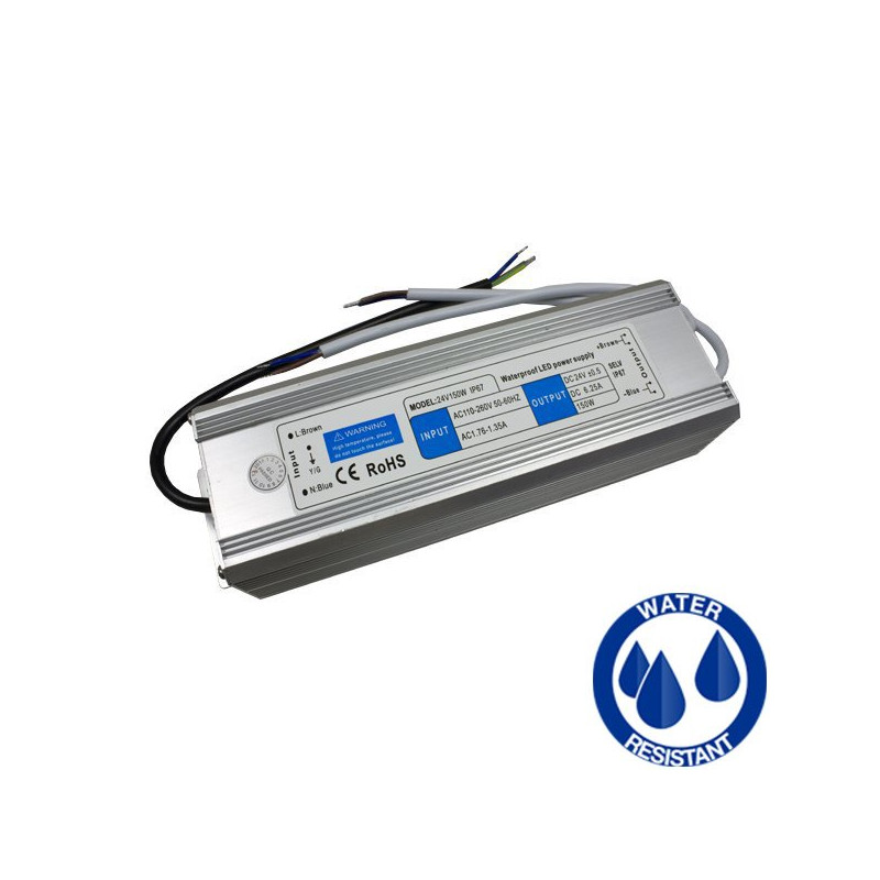 TRANSFORMADOR IP65 100W  24V