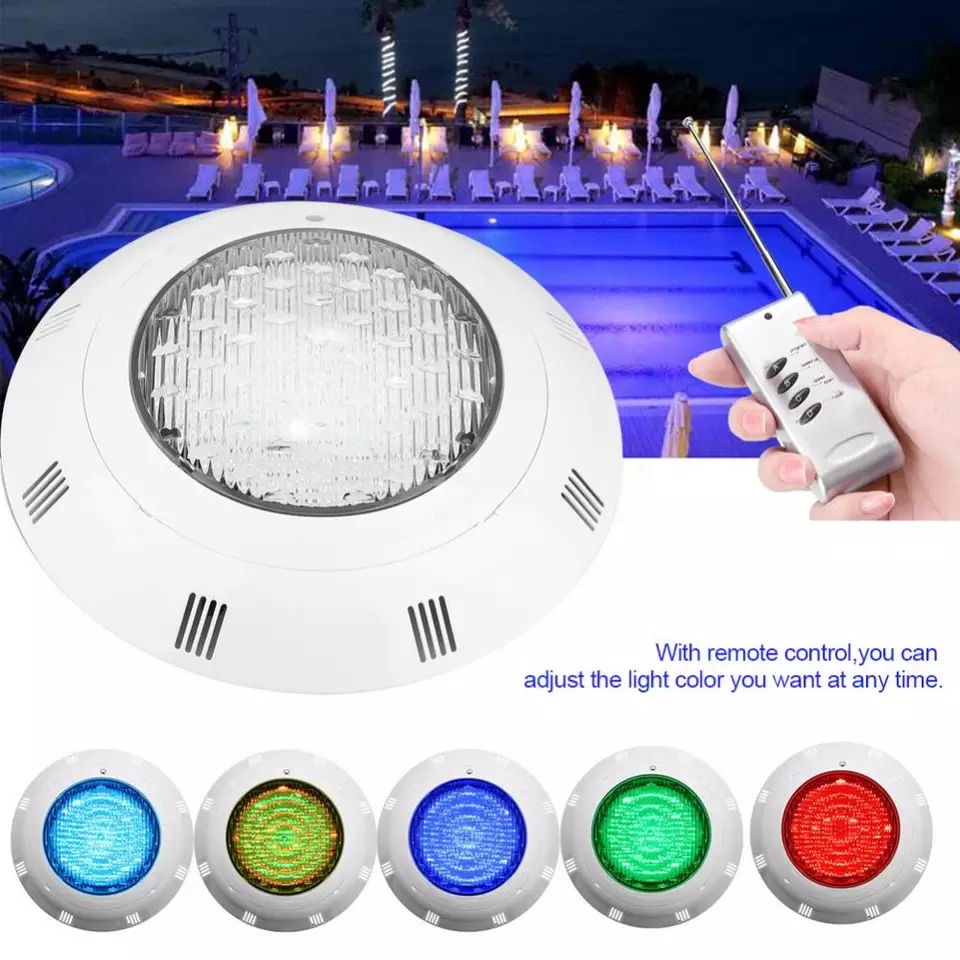 LUMINARIA PISCINA REDONDA RGB 18W 