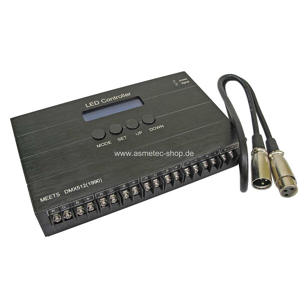 DMX512 LED CONTROL 12 CANAL