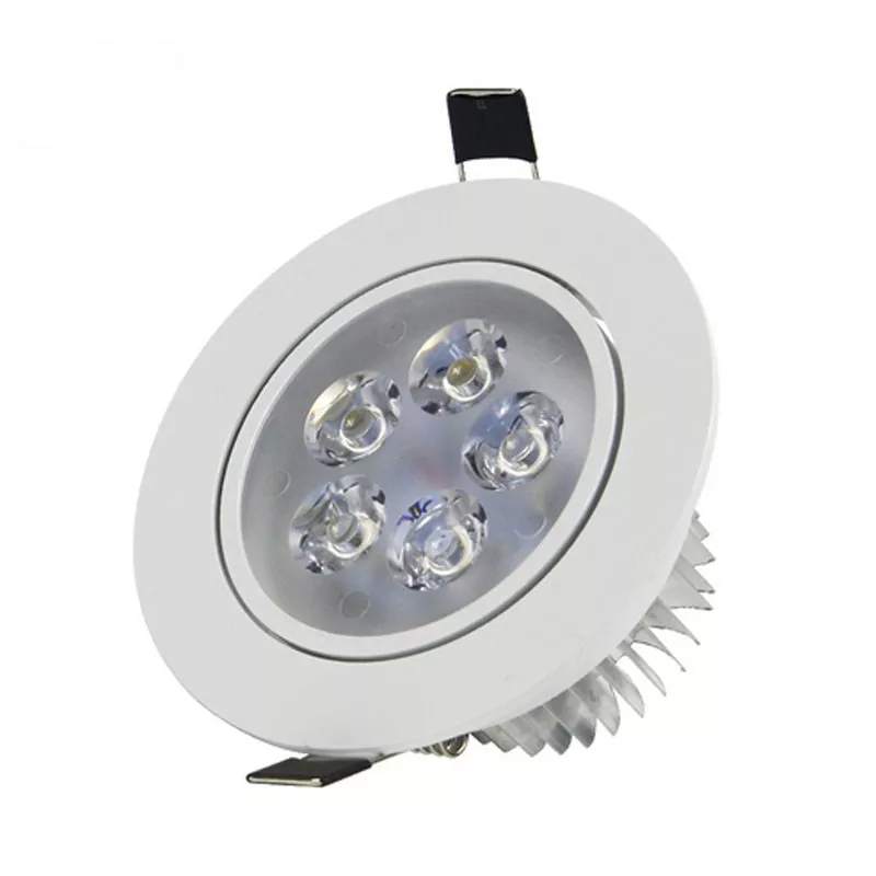 SPOT LED  BLANCO 5W      BORDE BLANCO             
