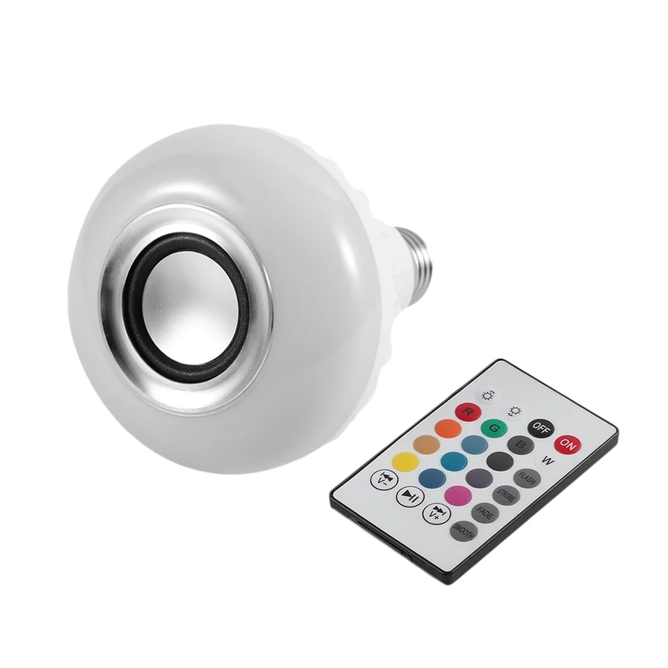 FOCO LED DE COLORES + BLUETOOTH
