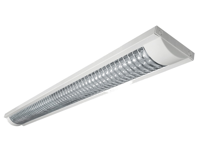LAMP CON REJILLA 2 TUBO  