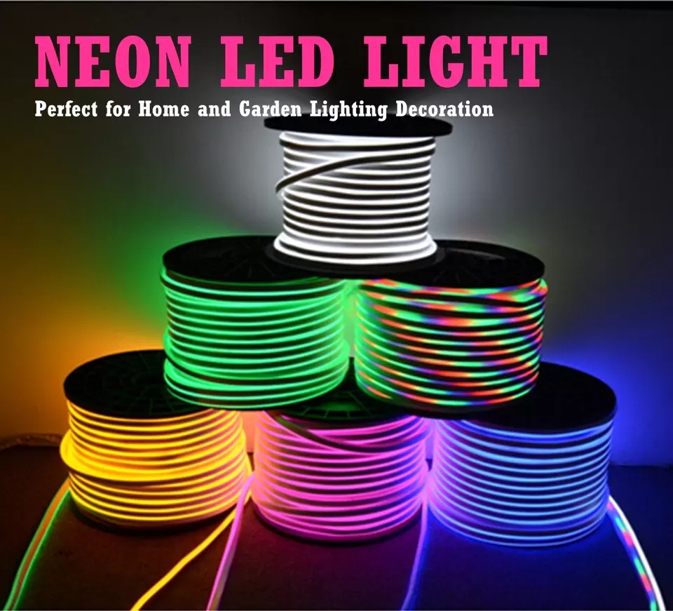 CINTA LED NEON AZUL 50M
