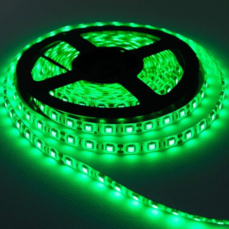 CINTA LED 5M 50505SMD 72W VERDE IP65