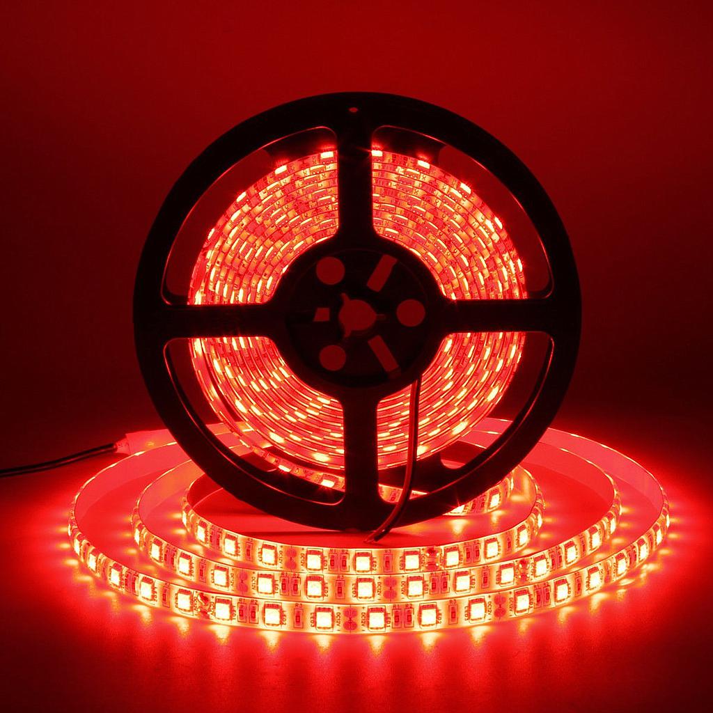 CINTA LED 5M 50505SMD 72W ROJO IP65