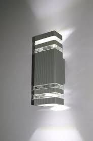 LAMPARA DE PARED DOWN E27 GRIS