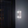 LAMP DE PARED UPDOWN E27 GRIS CUAD