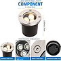 LAMP DE PISO 3W 12V IP67