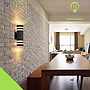 LAMPARA DE PARED UPDOWN E27 GRIS REC